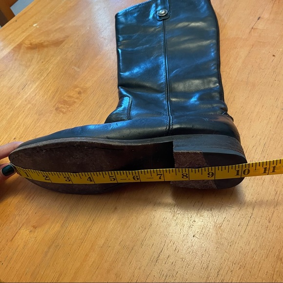 Frye Melissa Riding Boots Black Size 6.5 - Picture 9 of 9